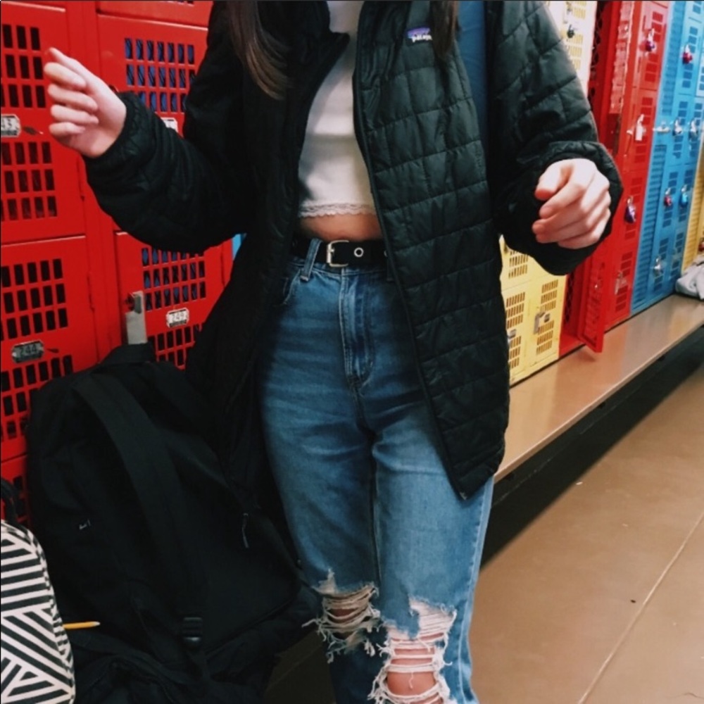 American eagle mom jeans size 2